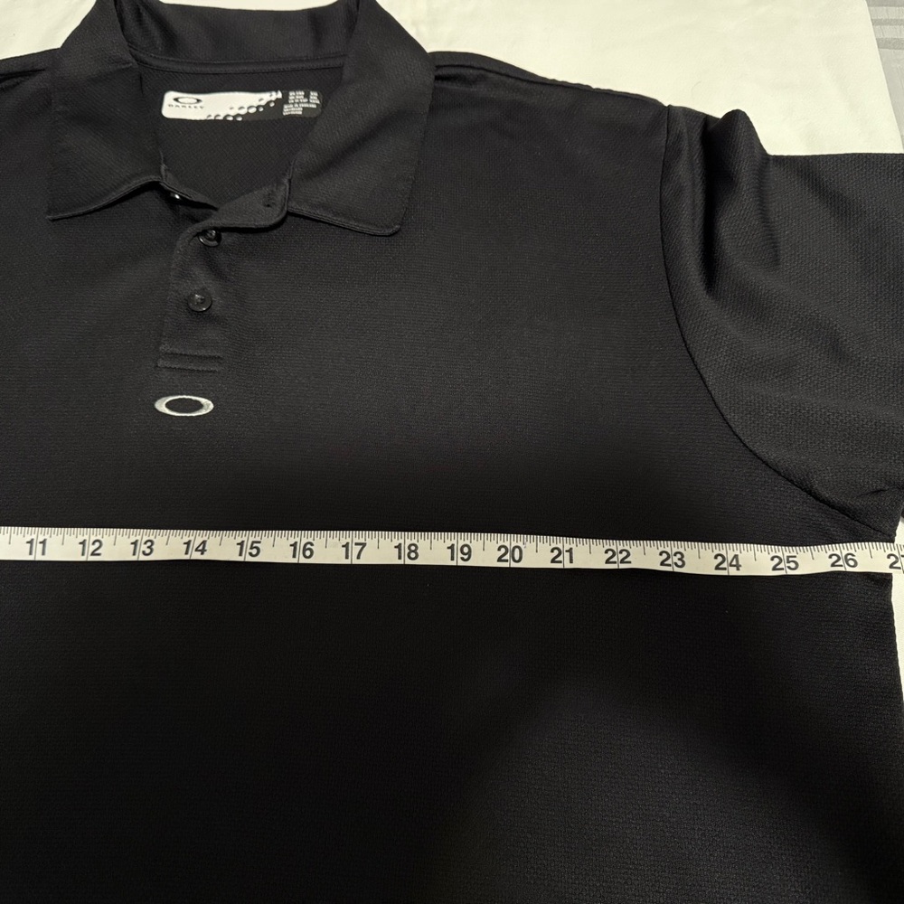 Oakley Men's Black Polo Shirt - Picture 6 of 6
